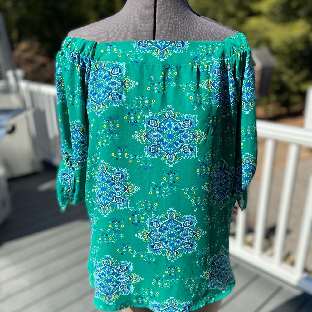 Off the shoulder blouse